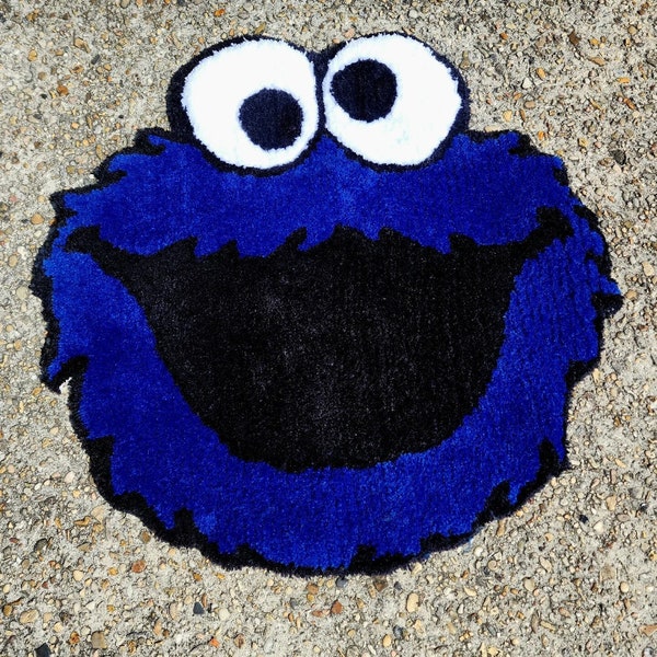 Cookie Monster Rug - Etsy