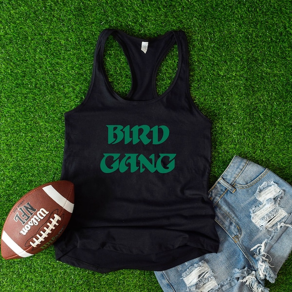 eagles tank top, bird gang tank top, philadelphia sunday funday, women philly football tank top, on the road to victory philly shirt