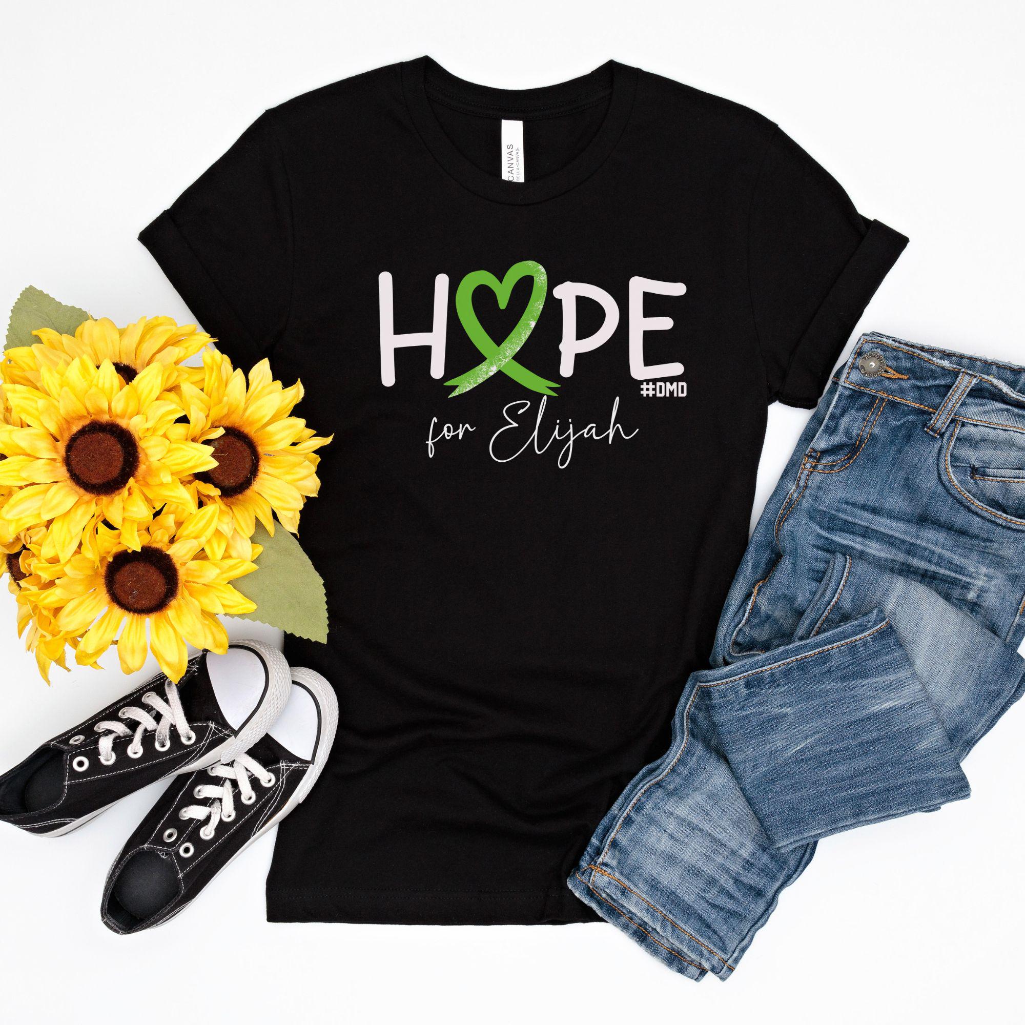 Duchenne Muscular Dystrophy, DMD Awareness, DMD Support Shirts,lime ...