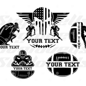 Football Team Logo svg  Png, Cowboys, Custom Football svg, Personalized, Your Team Svg, Football Mascot, Football, Add your team name
