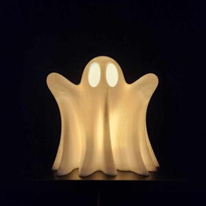 Spooky Ghost - LED Tea Light Holder - Halloween