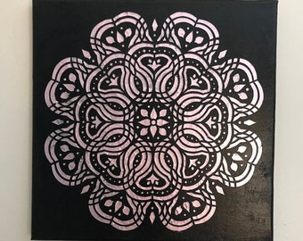 Mandala on Acrylic, Original Painting