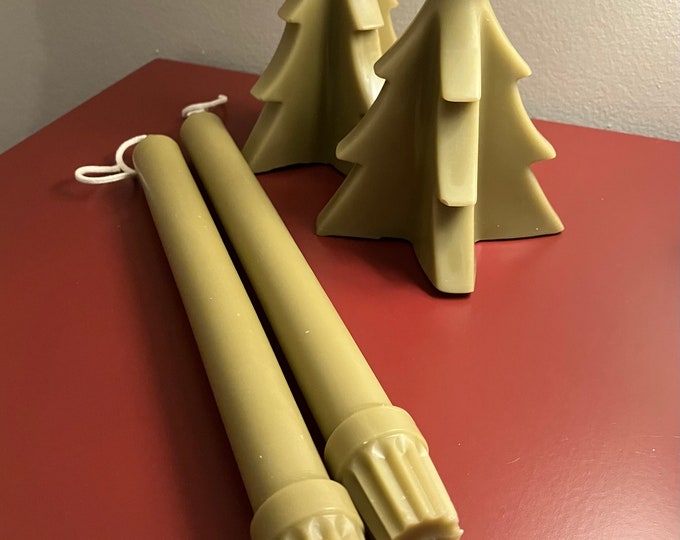 Genuine Bayberry Colonial Taper & Christmas Tree Candleslimited Etsy