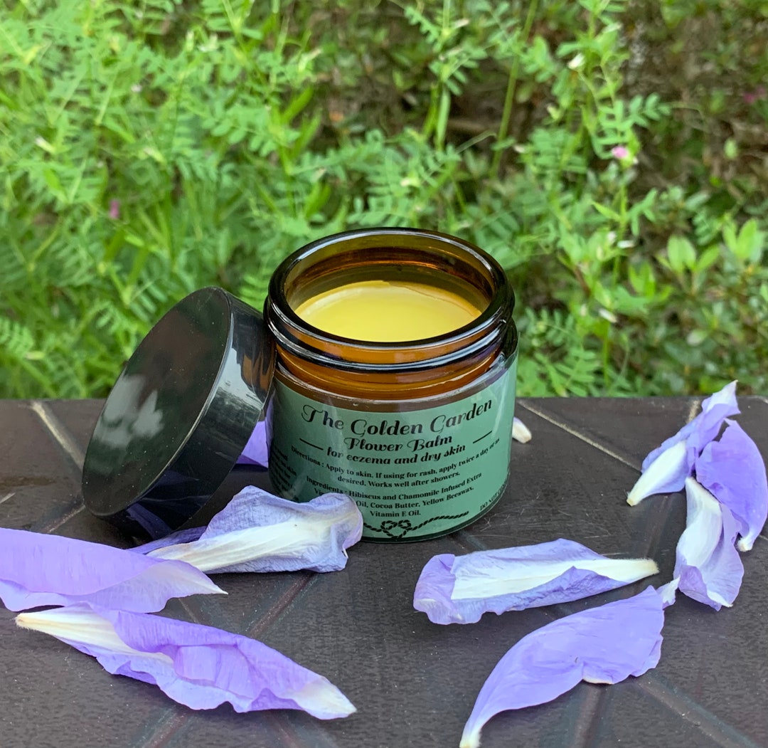 Flower Balm for Eczema and Dry Skin Etsy