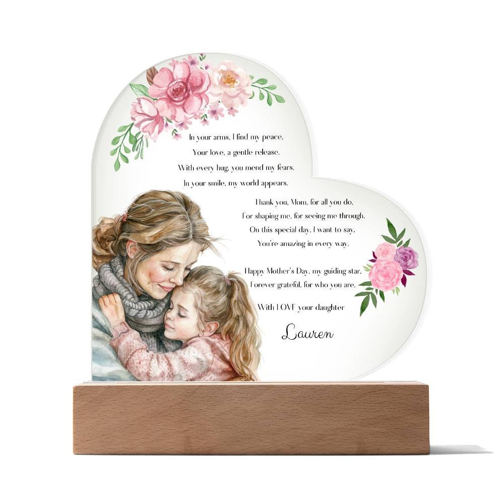 Cherished Reflections: Acrylic Photo Plaque – A Mother’s Day Gift to Remember