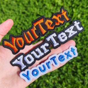 Personalized Name Patches, ColorPatch, No Minimum Order