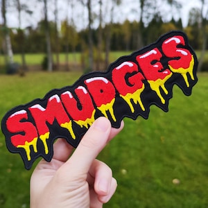 Personlig graffiti broderilapp för keps, gatukonst väska applikation stryk-på