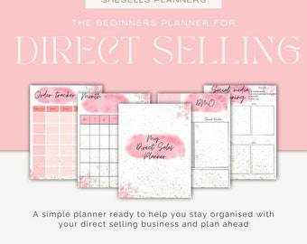 Direct Sales Printable Planner, Direct Sales Planner, Direct Sales ...