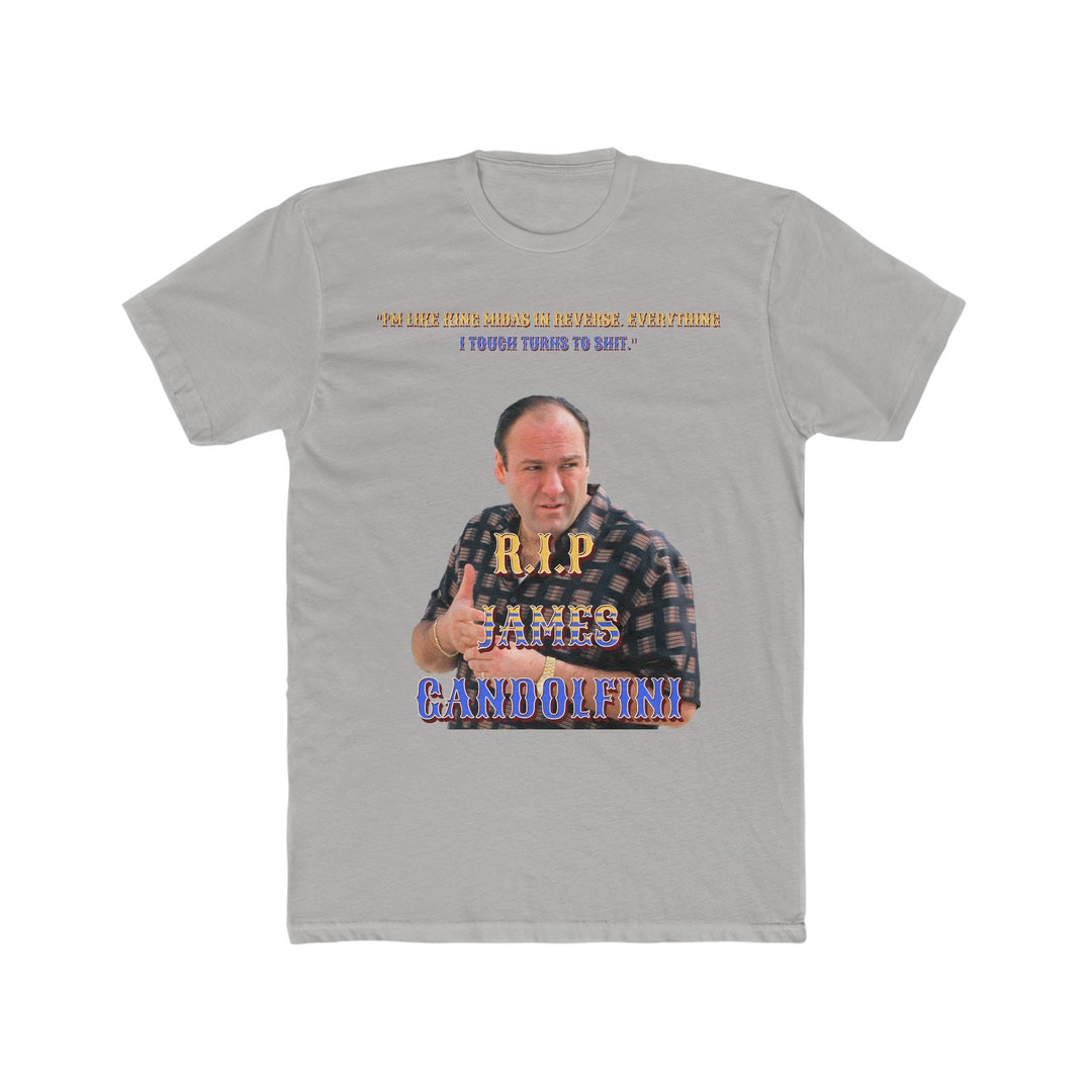 R.I.P James Gandolfini Fan Made Tony Soprano Men's & Etsy