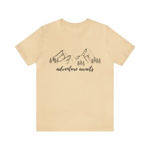 Adventure Awaits Mountain Adventurer Shirt for Wanderers, Free Spirits, Digital Nomads, Wanderlust, Travel, Traveler, Hiker, Camper image 7