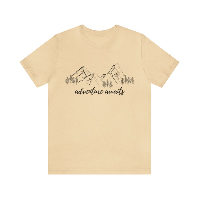 Adventure Awaits Mountain Adventurer Shirt for Wanderers, Free Spirits, Digital Nomads, Wanderlust, Travel, Traveler, Hiker, Camper image 7