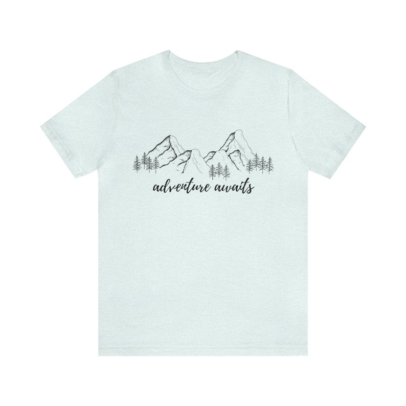 Adventure Awaits Mountain Adventurer Shirt for Wanderers, Free Spirits, Digital Nomads, Wanderlust, Travel, Traveler, Hiker, Camper image 10