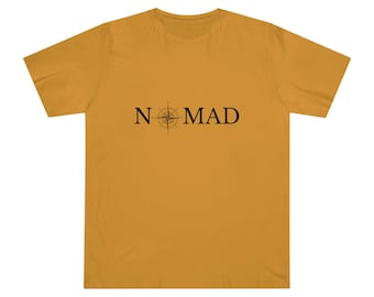 Digital Nomad Shirt with Compass for Travelers, Wanderers, Free Spirits