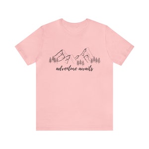 Adventure Awaits Mountain Adventurer Shirt for Wanderers, Free Spirits, Digital Nomads, Wanderlust, Travel, Traveler, Hiker, Camper image 5