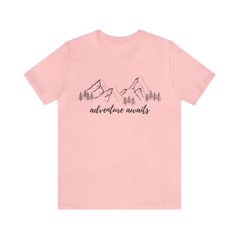 Adventure Awaits Mountain Adventurer Shirt for Wanderers, Free Spirits, Digital Nomads, Wanderlust, Travel, Traveler, Hiker, Camper image 5