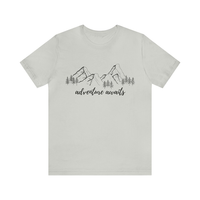 Adventure Awaits Mountain Adventurer Shirt for Wanderers, Free Spirits, Digital Nomads, Wanderlust, Travel, Traveler, Hiker, Camper image 6