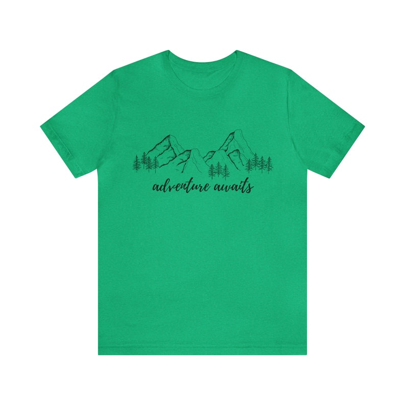 Adventure Awaits Mountain Adventurer Shirt for Wanderers, Free Spirits, Digital Nomads, Wanderlust, Travel, Traveler, Hiker, Camper image 4