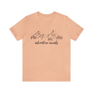 Adventure Awaits Mountain Adventurer Shirt for Wanderers, Free Spirits, Digital Nomads, Wanderlust, Travel, Traveler, Hiker, Camper image 9