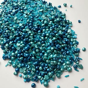 Shimmering Pond Sensory Bin Filler, Calm Water Play, Montessori, Frog Small World