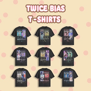 TWICE Bias T-Shirts | Zweimal | Zweimal T-Shirts | Kpop T-Shirts | Schrägstrich Shirts | Kpop Schrägband | Twice Merch | Dahyun | Mama | Nayeon | Jihyo