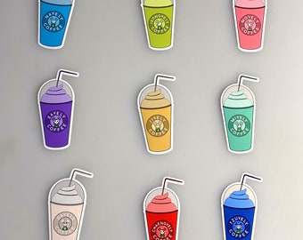 TWICE Lovely Coffee Stickers | Twice | Kpop | Kpop stickers | Merch | Coffee | Stickers | Cute