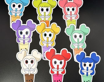 TWICE Lovely Boba Stickers | Twice Stickers | Merch | Kpop Merch | Boba Stickers | Boba | Cute