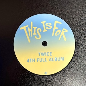 TWICE CD Sticker | Twice Merch | Kpop Merch | Stickers | Cute Stickers | Accessories | *This Is For UPDATED*