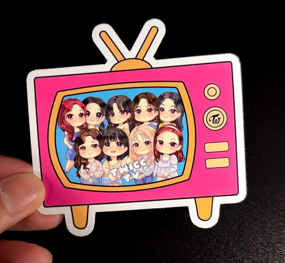 TWICE TV Sticker | Twice | Twice Sticker | Cute Stickers | Chibi