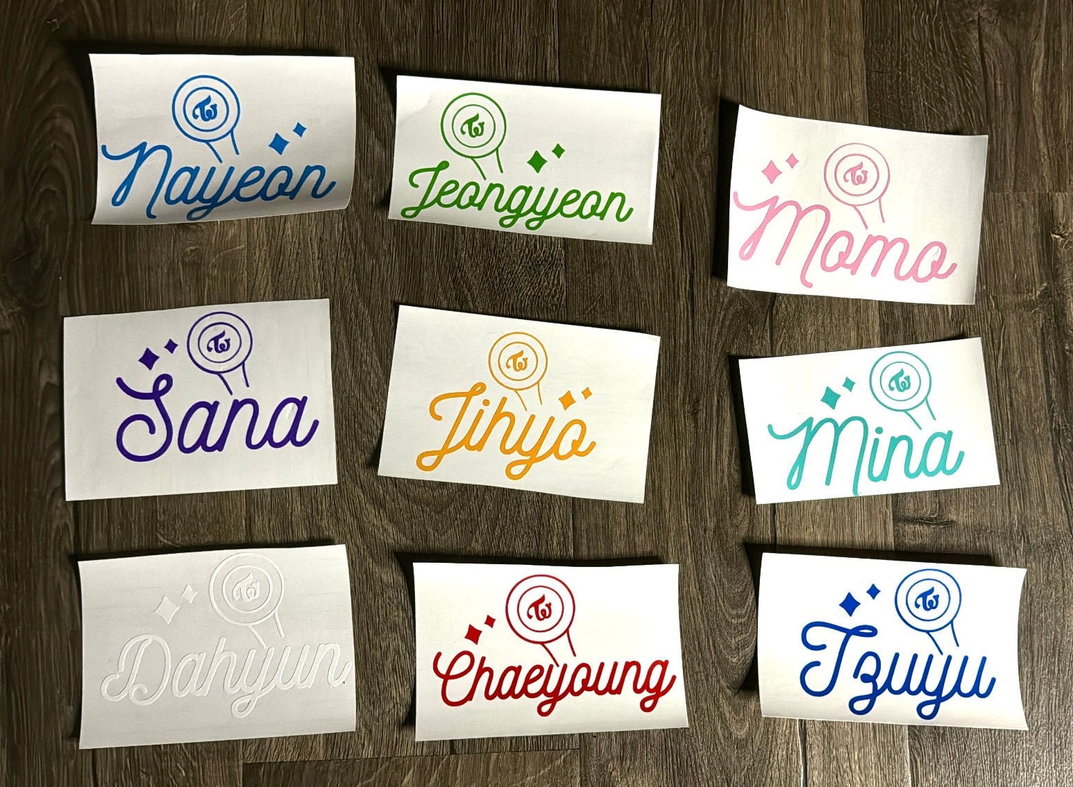 Twice Name Tag - Etsy