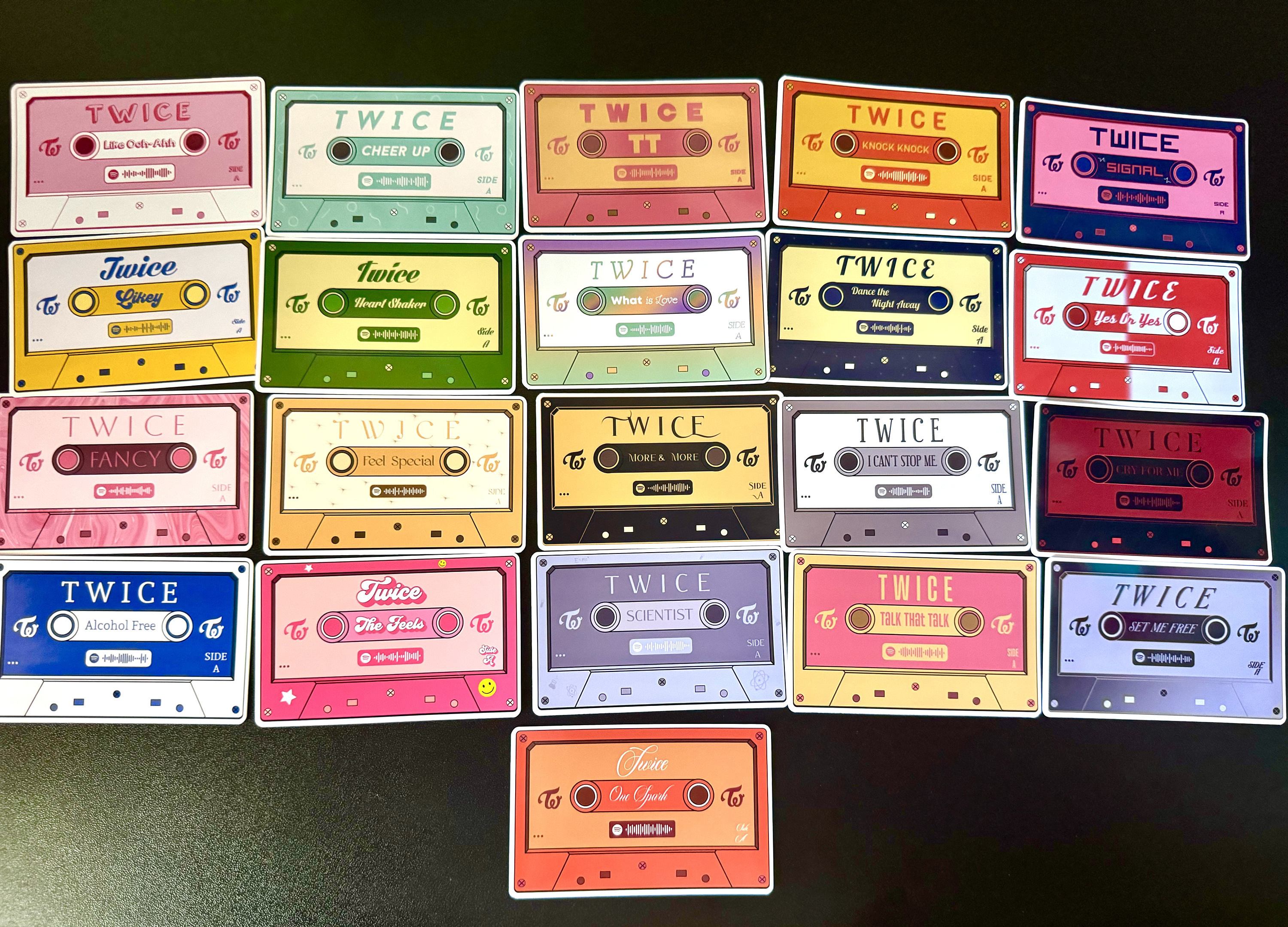 TWICE Title Track Mixtape Stickers | Twice | Twice Stickers