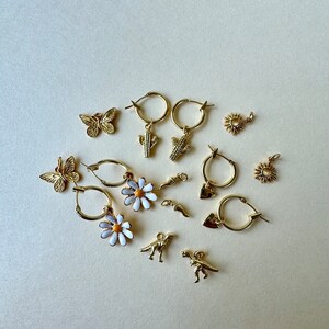 Custom Charm Earrings