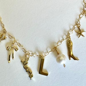 Gold-Filled Custom Charm Necklace