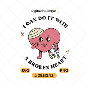 I Can Do It With a Broken Heart SVG, Tortured Poets Department png, ttpd svg, ttpd png, I Cry a Lot I am so Productive Shirt, retro, trendy