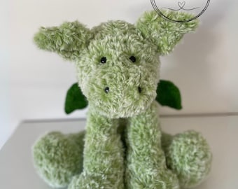 Haakpatroon pluizige draak: amigurumi-knuffel voor beginners (pdf)