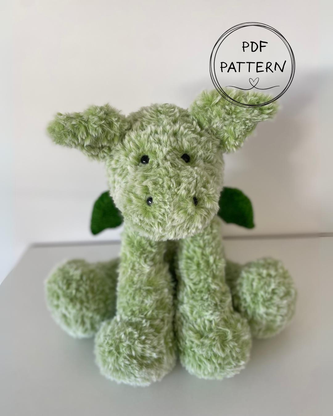 39 Dragon Crochet Patterns: Unleash Your Creativity with These Unique Designs 8 Fluffy Dragon Crochet Pattern: Beginner Amigurumi Plush
