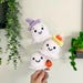 Mini Ghost Crochet Pattern: 3-in-1 Halloween Amigurumi (PDF Pattern) - Etsy