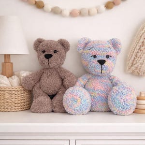 Haakpatroon bobo beer – amigurumi knuffel DIY (pdf-patroon) afbeelding 1