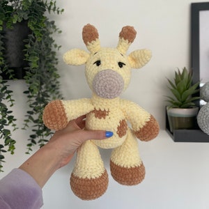 Crochet Giraffe Amigurumi Pattern: Gina Plush Toy (PDF Pattern)