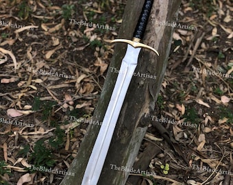 Spade in acciaio inossidabile forgiate a mano, spade vichinghe, spade pronte per DAMASCO, spade fatte a mano, spade medievali, regali di Natale, regali per lui