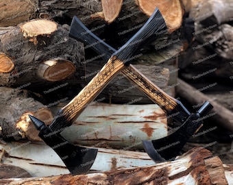 Geschmiedete Wikinger Axt - RAGNAR, Wikinger Beil, Wikinger Beil, Bartaxt, Streitaxt, skandinavisches Beil, Geschenk für Mann