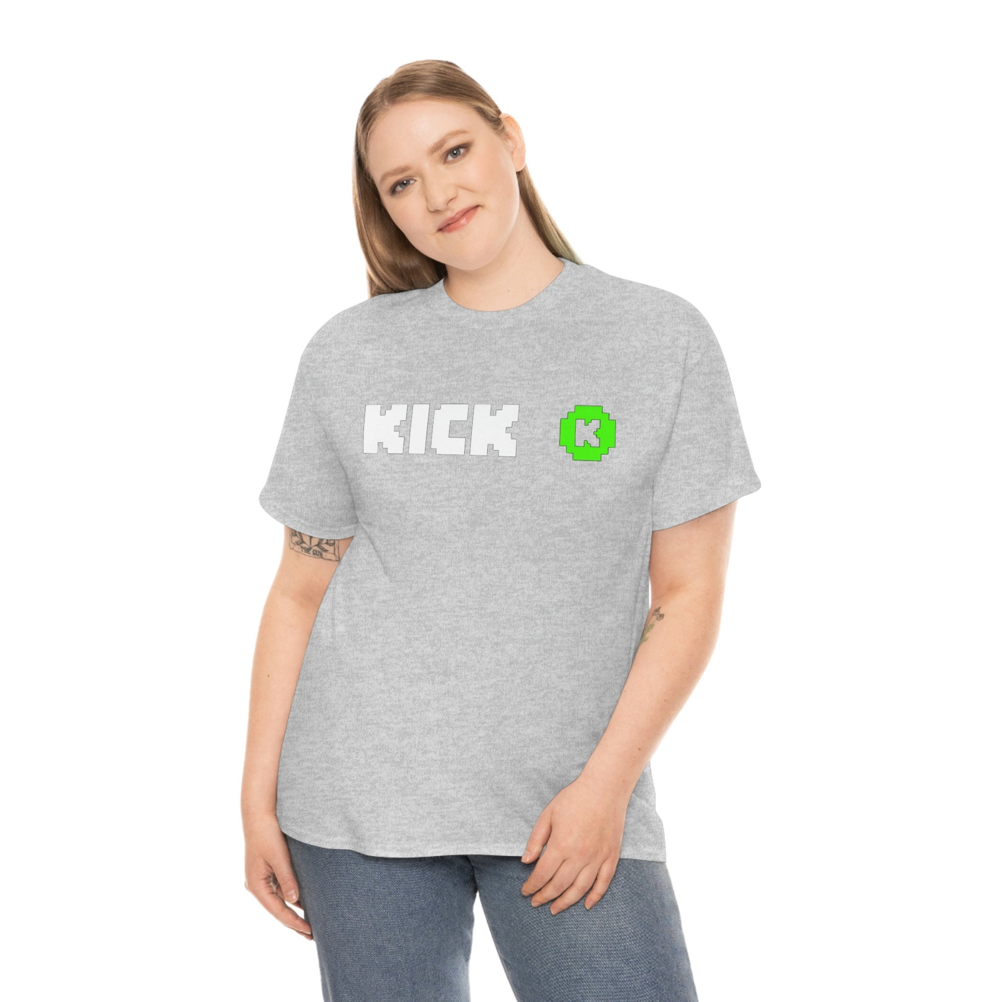 Kick Streaming Tee Live Streamer Tshirt Etsy