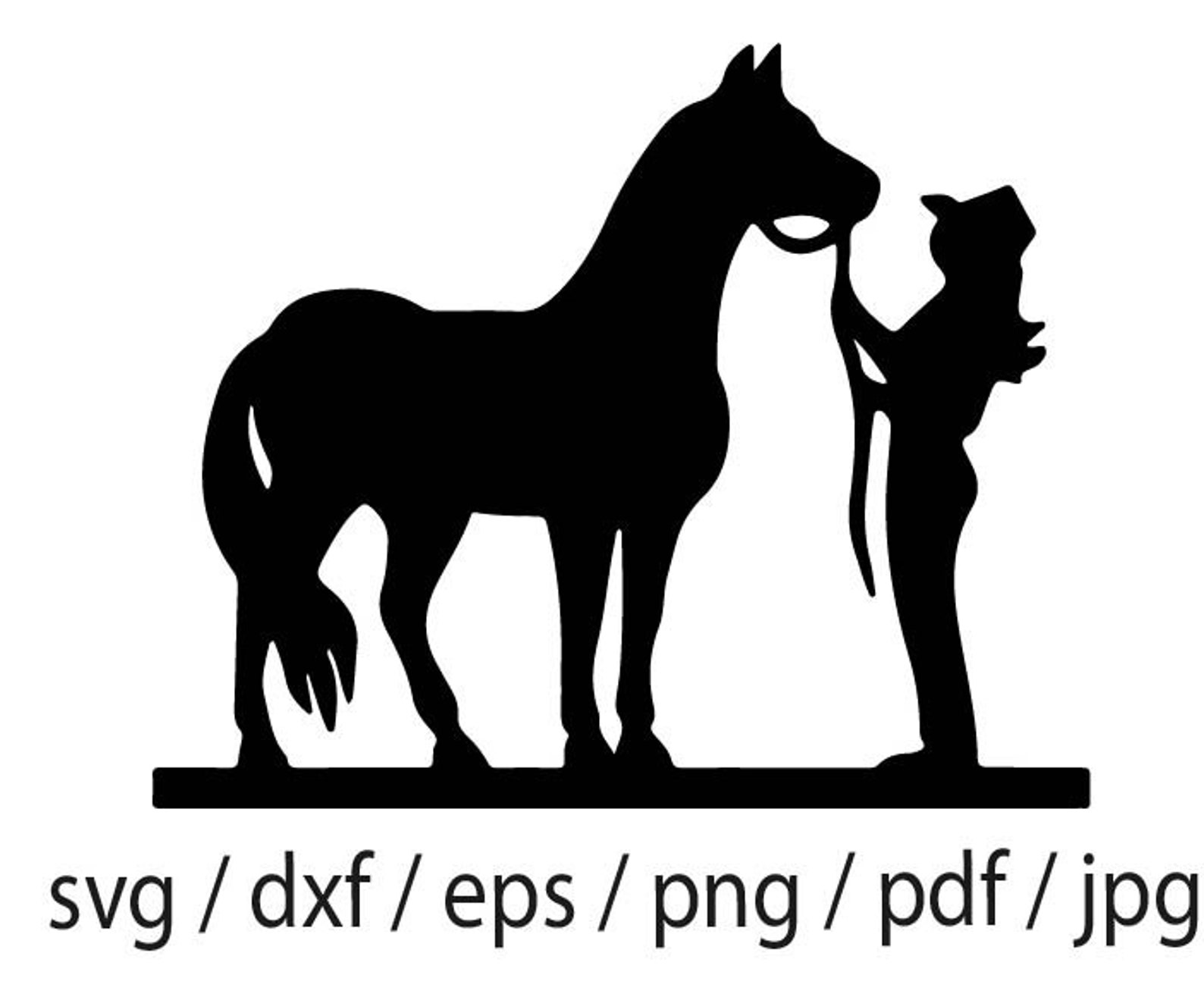 Horse and Girl SVG, Girl Horse SVG, Horse Love SVG, Stable Woman Svg