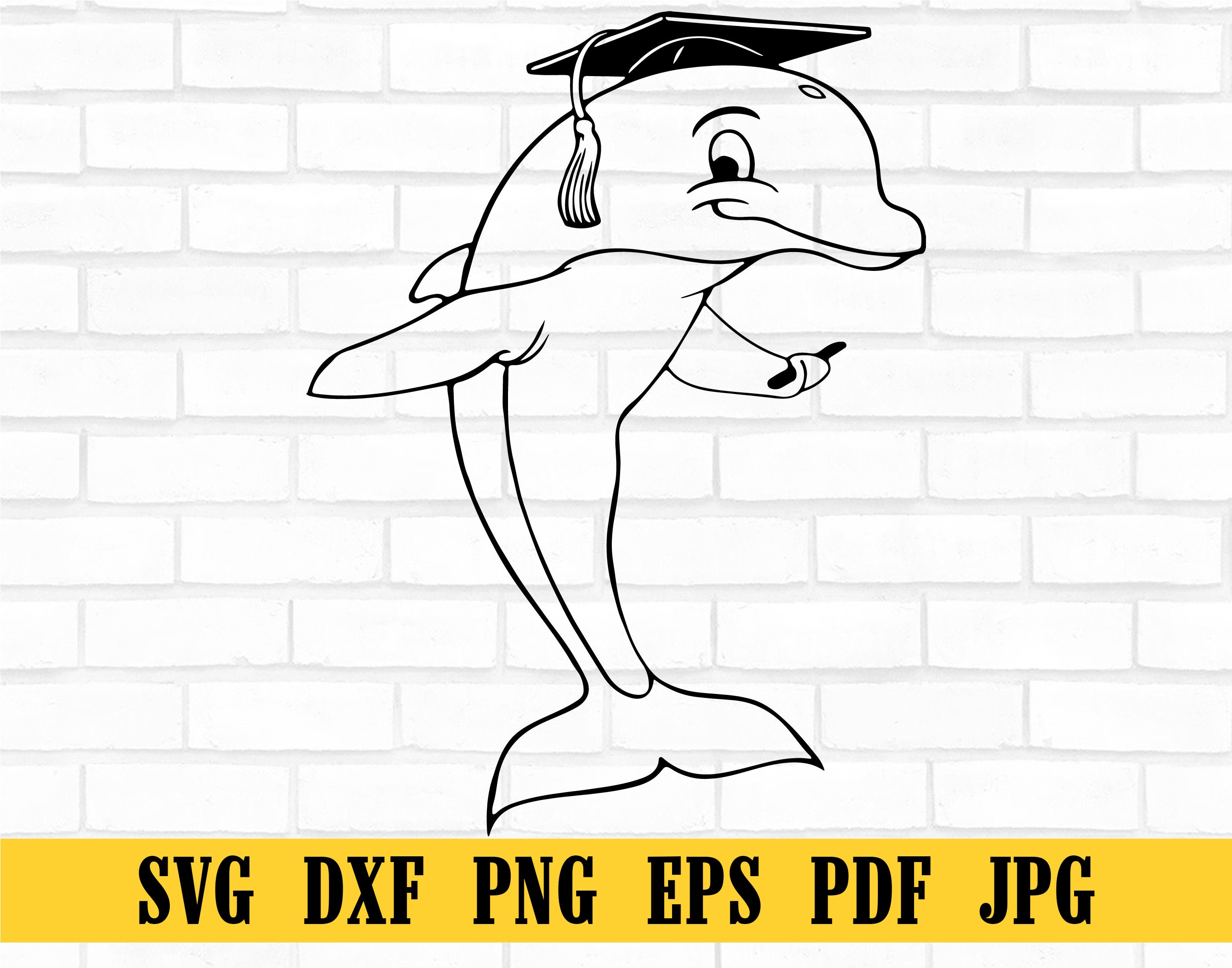 Dolphin SVG, Ocean SVG, Sea SVG, Dolphins Svg, Fish Svg, Cute Dolphin