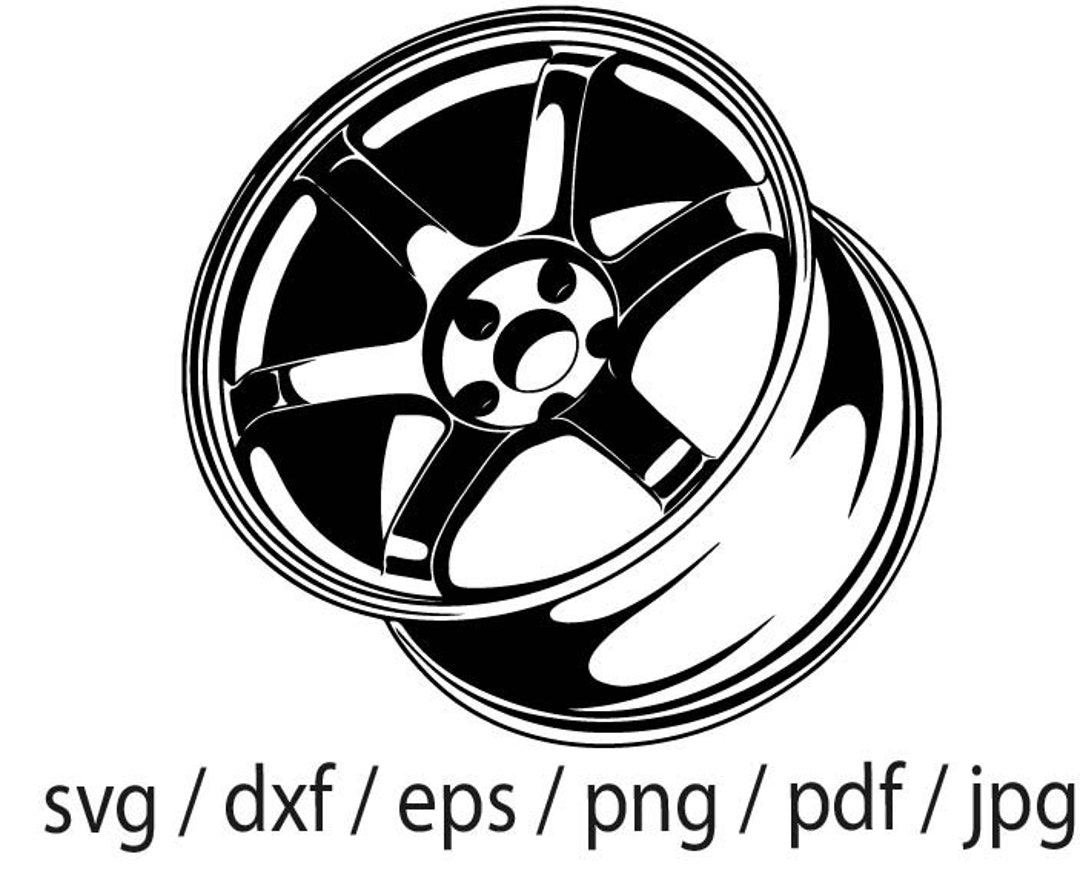 Car Rim Svg, Car Svg, Car Mechanic Svg, Car Rim Dxf, Car Rim Png, Car