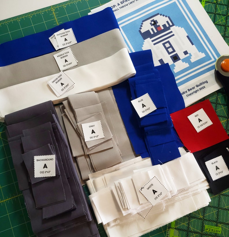 Beep Boop: A Space Wizard's Quilt Pattern PDF Instant Download - Etsy