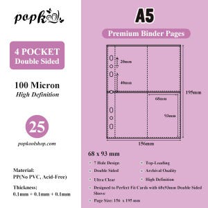 Handmade Checkered A4 | A5 Binder Hardboard Book Card Holder Photo Album Photocard Collect Organzier Book Gifts Photocard binder kpop binder image 9