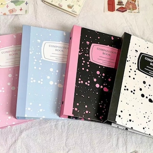 4 Splash Ink A5 Raccoglitore Immagini Libro Porta Biglietti Album Fotografico Raccoglitore Fotocard Organzier Libro Regali Raccoglitore Fotocard Raccoglitore Kpop