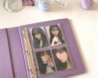 A5 Moonlight Hardcover Sammelmappe | Komposition Kpop Fotoordner | D Ring Planner Binder Kpop Sammeln Buch Journal Scrapbook Geschenke