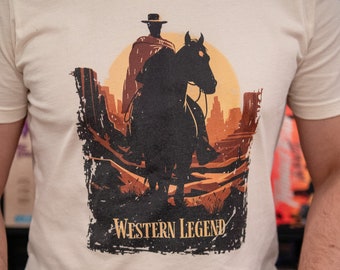 Western Legend T-shirt, Board Game T-shirt, Gamer Shirt, Board Game Gift, Western Legends, Western Board Games, Bella+Canvas