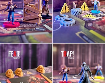 Terrorscape: Upgraded Core Box Components  - Board Game Accessories - Board Game Upgrades